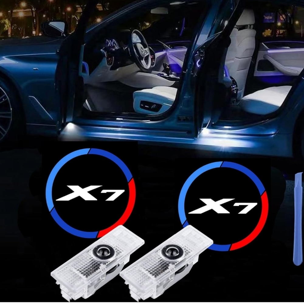 Set of 2 BMW X7 projector welcome door lights